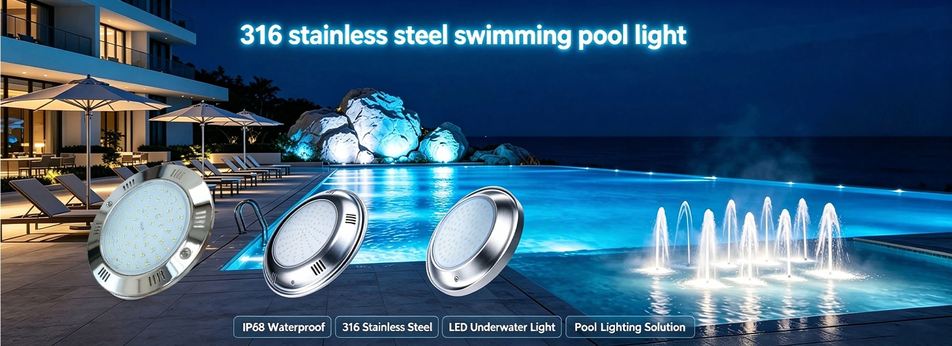 fiberglass pool light replacement